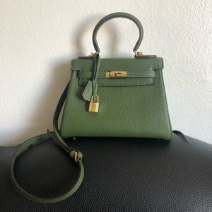 Ainifeel Army Green Bag (Kelly lookalike)